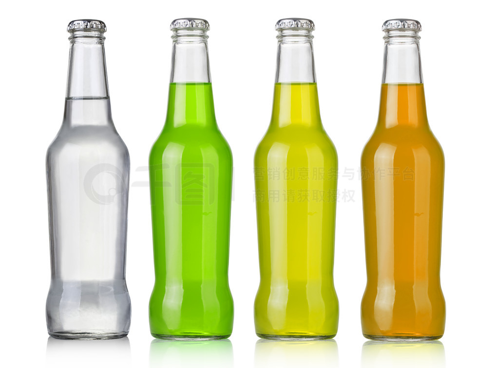 四種什錦汽水瓶 從非酒精飲料到酒精飲料的跨界之旅